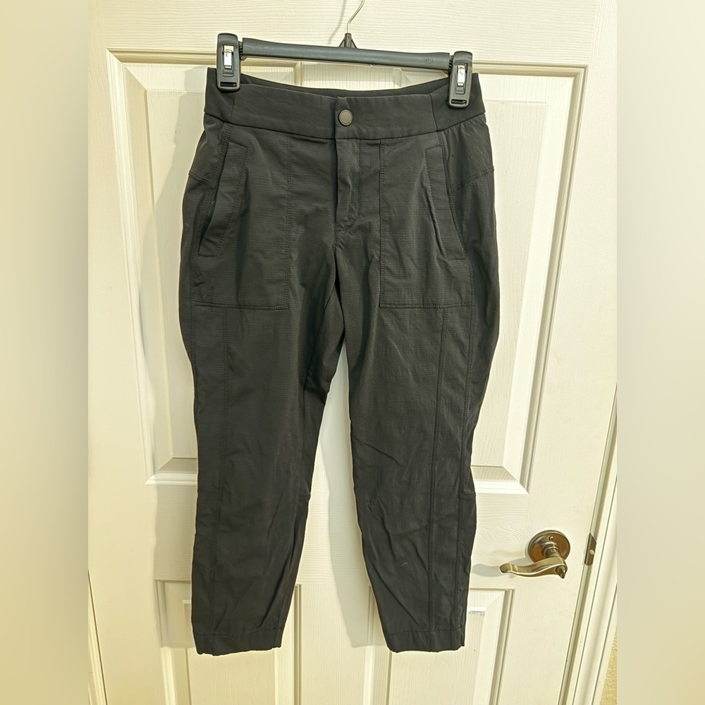 Athleta Trekkie Cropped Hiking Pants Nylon Size 0 - Picture 2 of 12